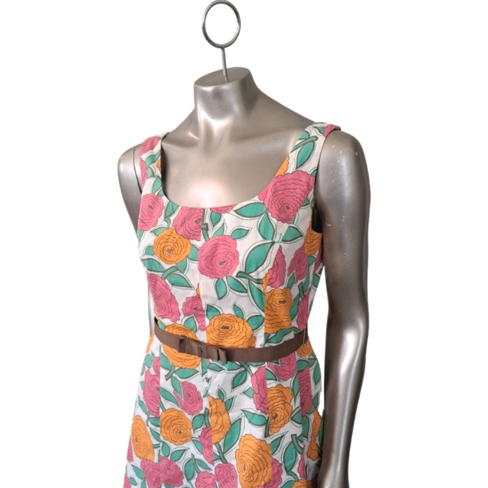 🪻BOGO🪻 Madison Studio Floral Sleeveless Dress Size 10‎ - Picture 3 of 12